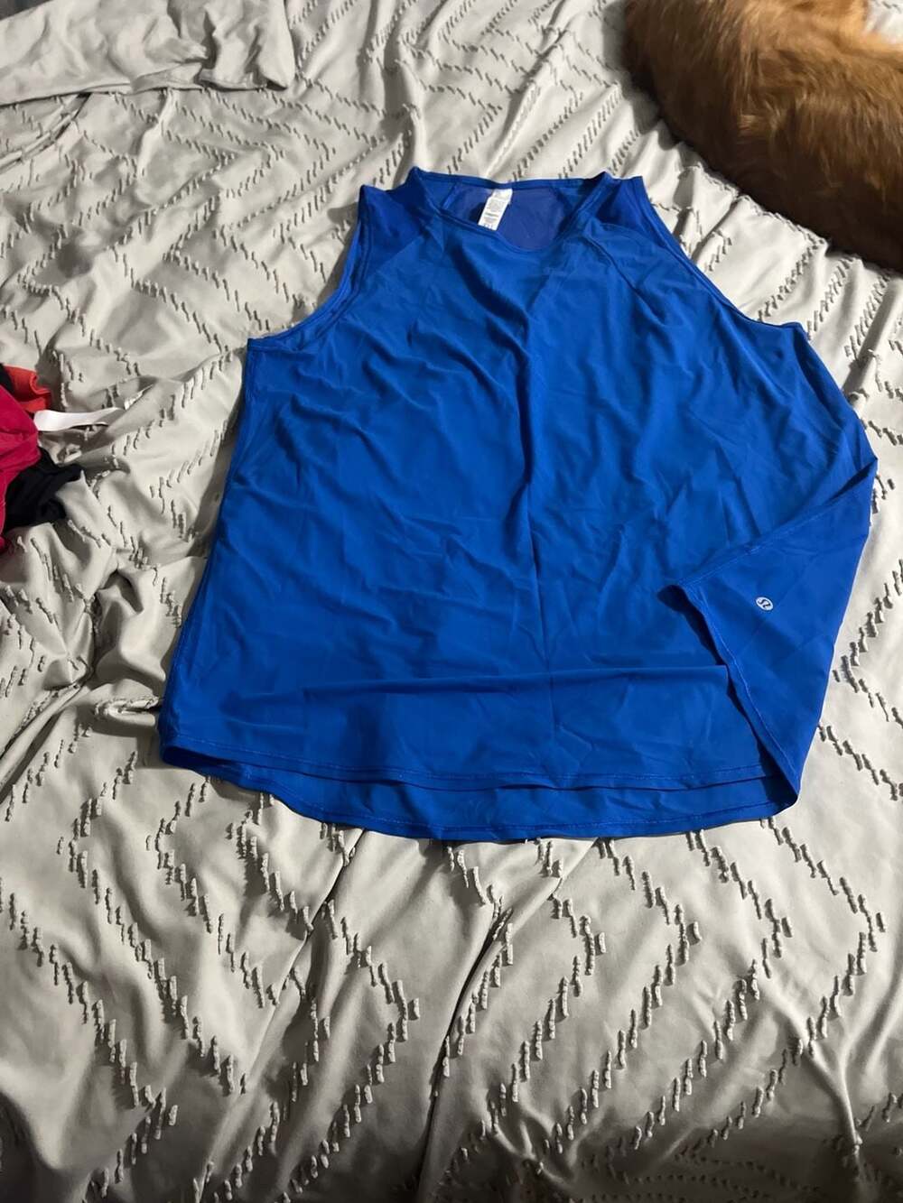 Lululemon Sculpt Tank Top in Symphony Blue